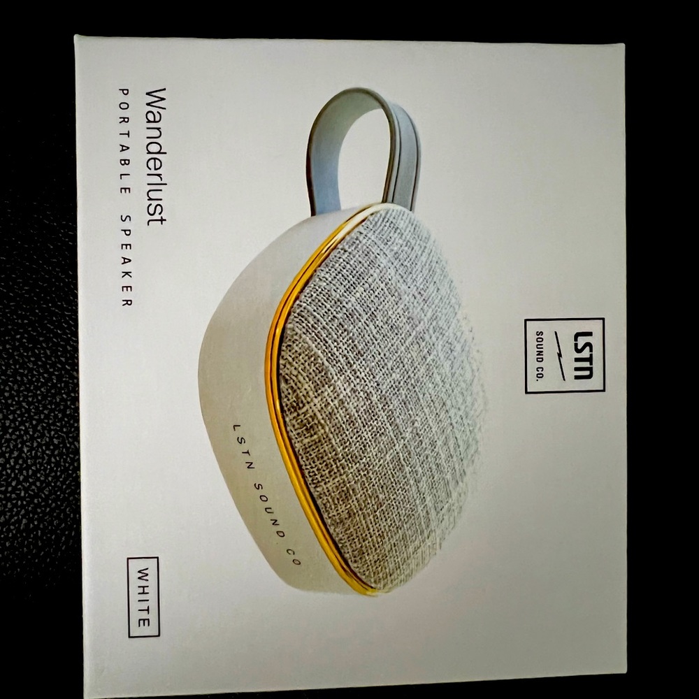Wanderlust Portable speakers wireless. Small size. Huge Sound.